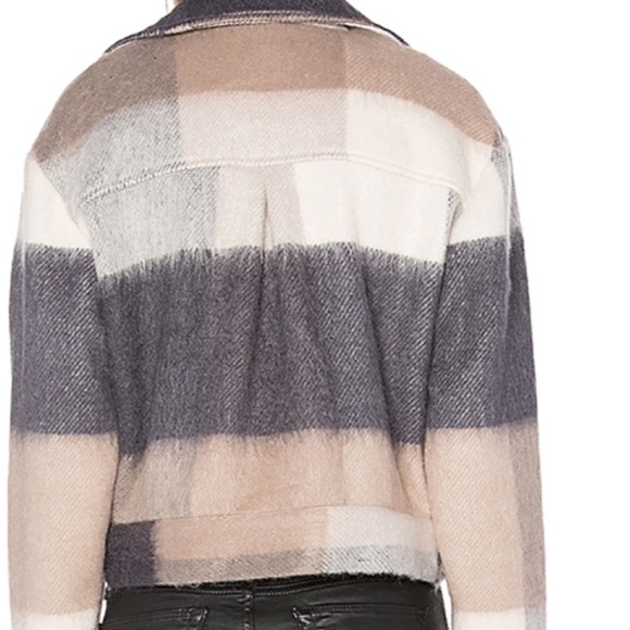 Lovers + Friends Charlie Jacket in Tan Multi. - Picture 3 of 5